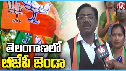 Télécharger la video: BJP Senior Leader Vivek Venkataswamy Comments On CM KCR In Munugodu _ Munugodu Bypoll _ V6 News