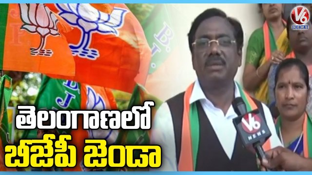 BJP Senior Leader Vivek Venkataswamy Comments On CM KCR In Munugodu _ Munugodu Bypoll _ V6 News