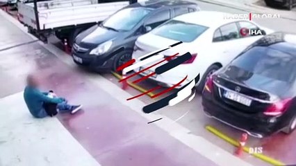 Sancaktepe’de MHP’li üyeye silahlı saldırı anı kamerada