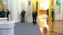 Putin preside la ceremonia de anexión de cuatro territorios ucranianos a Rusia