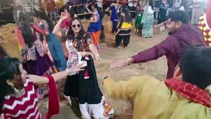 BARMER#शहर में गरबों की मची धूम