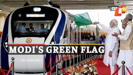 Vande Bharat Express Rolls From Gandhi Nagar