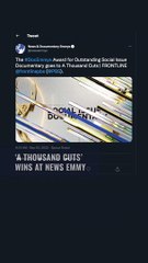 ‘A Thousand Cuts’ wins News Emmy for Outstanding Social Issue Documentary