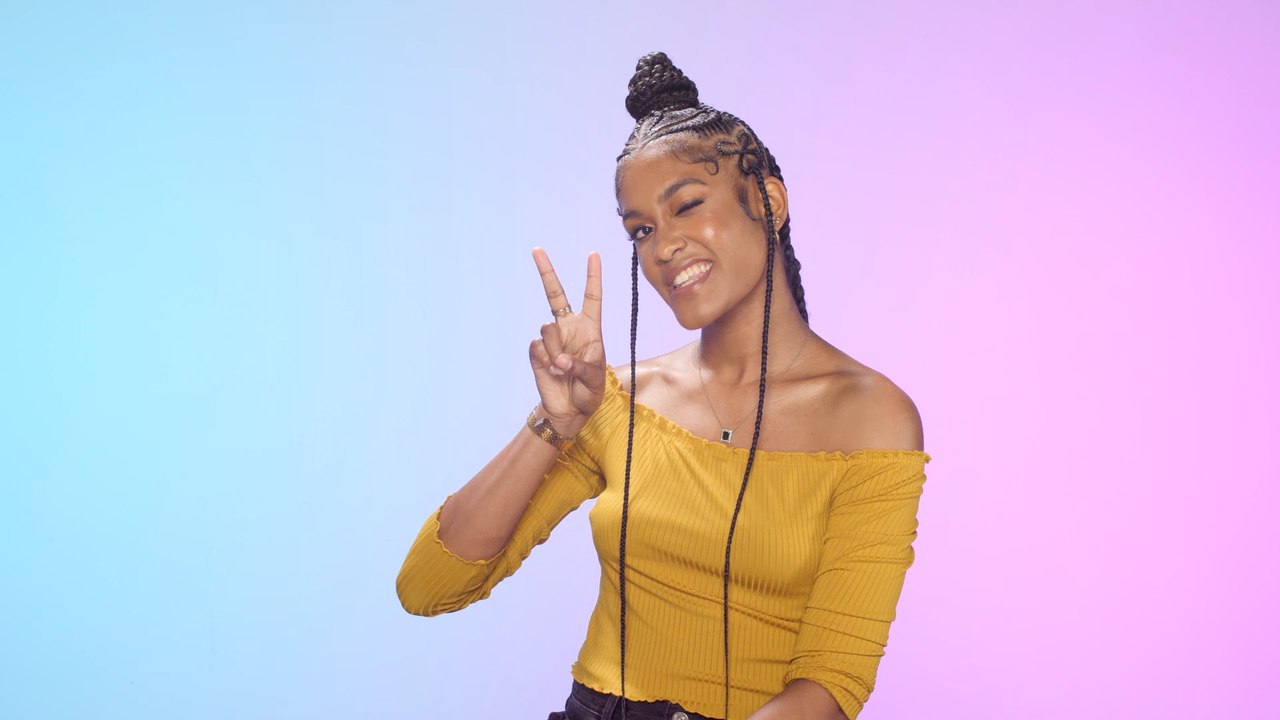 Half Up Half Down Stitch Braids | The Braid Up