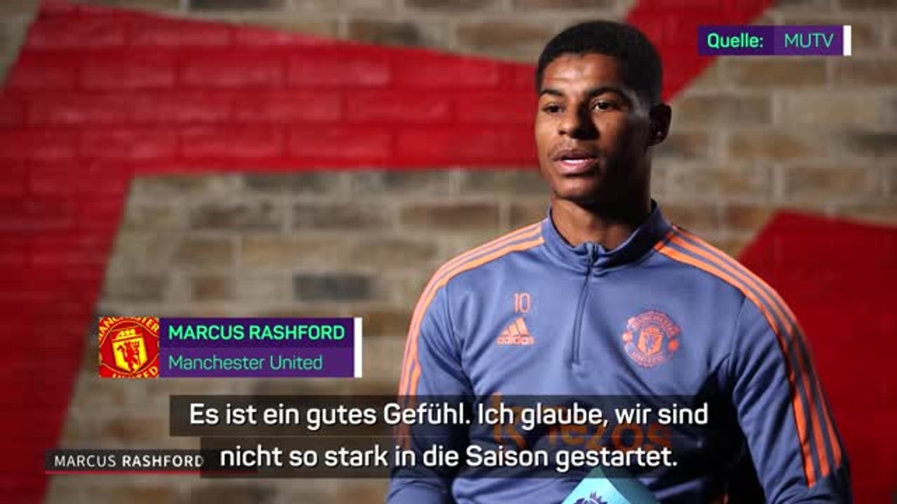 Rashford zu Siegesserie: 'Ein gutes Gefühl'