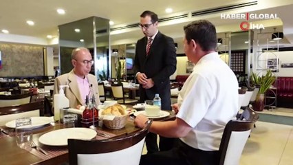 Japonya Büyükelçisi Suzuki paça çorbasını tattı... "Bunun içinde ne var?"