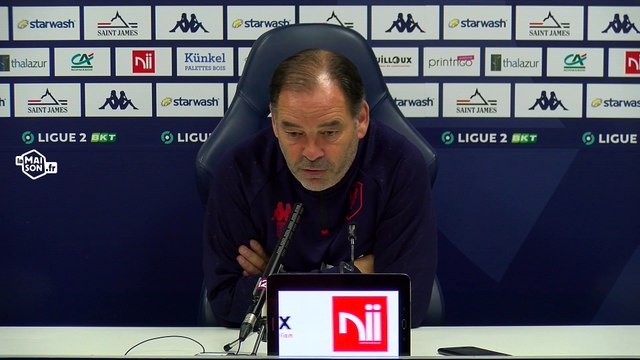 J10 Ligue 2 BKT : La conférence de presse avant SMCaen / Quevilly RM