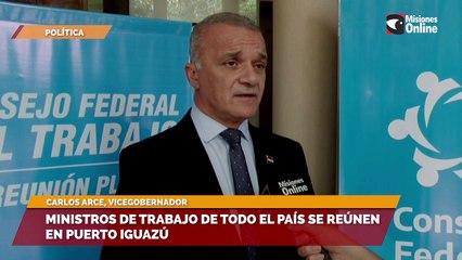 Descargar video: Ministros de trabajo de todo el país se reúnen en Puerto Iguazú