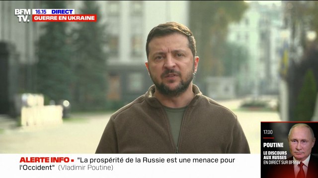 Volodymyr Zelensky: Nous voulons faire ces négociations avec un autre président de la Russie