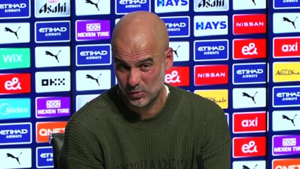 Man City vs Man Utd: Pep Guardiola's pre-match press conference