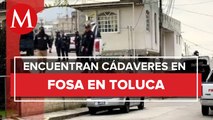 Localizan fosa clandestina en Toluca; reportan que hay cuerpos con signos de tortura