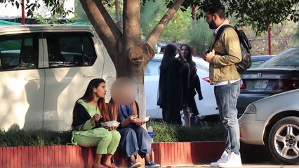 Mujhay bhai bana lo please PRANK - Haris Awan