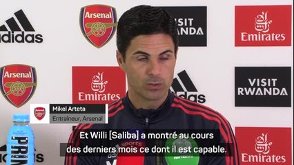 Arteta sur Saliba : "Il a été si bon que de mon côté, je n'ai aucun doute"