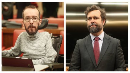 El magistral 'zasca' de Espinosa de los Monteros a Echenique por el que Batet le apagó el micro en el Congreso