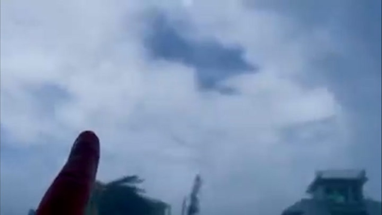 Reed Timmer enters the eye of Hurricane Ian