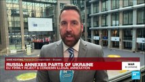 EU firmly rejects Russia's 'illegal annexation' in Ukraine