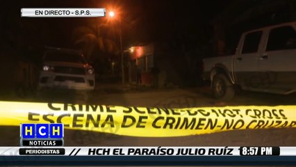 Acribillan a una persona en la colonia Bordos de la Guillén de SPS (1)