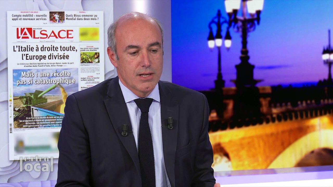 Extra Local - 30/09/2022 - Olivier Marleix, député d'Eure-et Loir, président du groupe "les Républicains" à l'Assemblée nationale