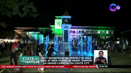 Iba't ibang rides na perfect sa mga bata at mga young at heart, tampok sa Grand Carnival sa Cavite City | SONA