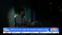 Protestas en Cuba por apagones tras el paso del huracán Ian