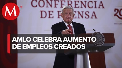 Se han creado 166 mil empleos en septiembre, informa AMLO