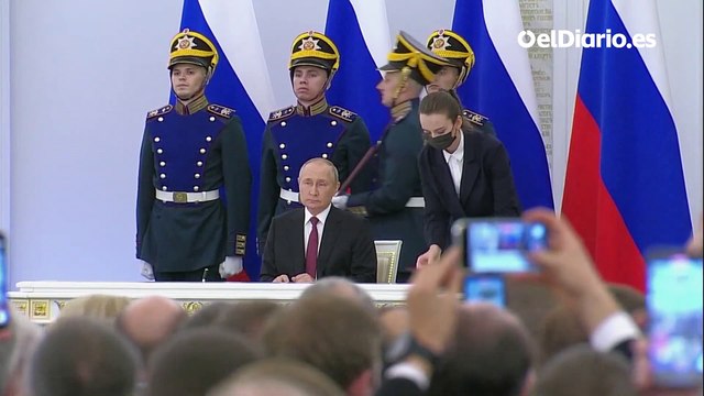 Putin declara la anexión de cuatro territorios ocupados en Ucrania en una escalada de la guerra