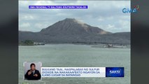 Bulkang Taal, nagpalabas ng sulfur dioxide na nakakaapekto ngayon sa ilang lugar sa Batangas | Saksi