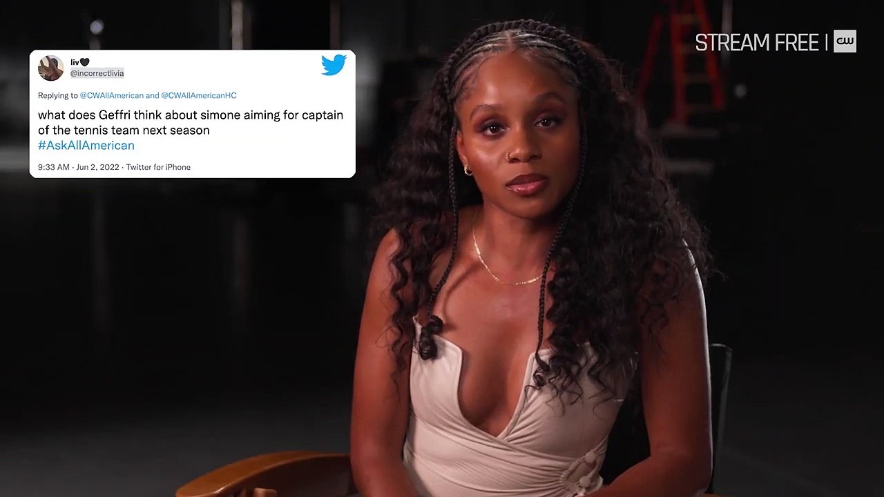 Geffri Maya Twitter AMA All American Homecoming