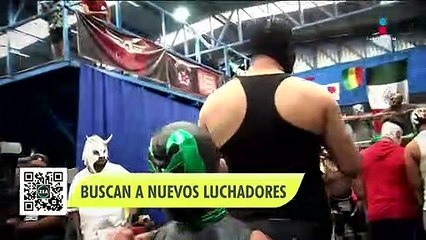 Buscan a nuevas estrellas de la lucha libre en la CDMX