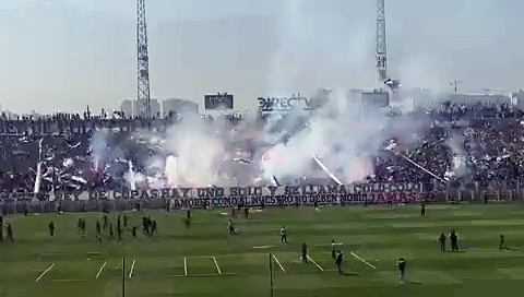 Colo Colo colapso de tribuna