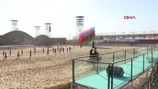 SPOR TBMM Başkanı Şentop, 4'üncü Dünya Göçebe Oyunları'nın yapıldığı alanı gezdi