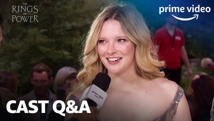 The Rings of Power: The Cast of The Lord of the Rings at the London World Premiere | Prime Video