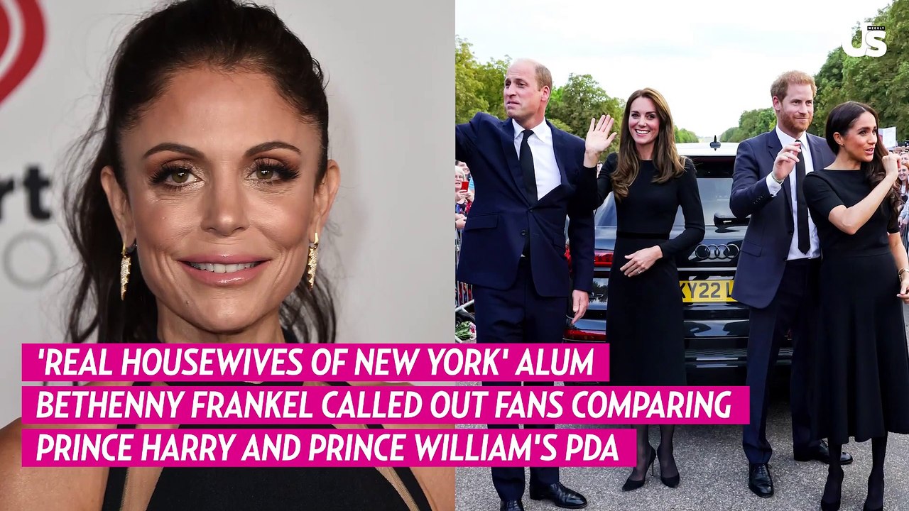 RHONY Bethenny Frankel Slams Meghan Markle & Prince Harry Pda At Queen Elizabeth Ii Funeral