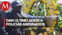 Realizan homenaje a policías asesinados en Zacatecas
