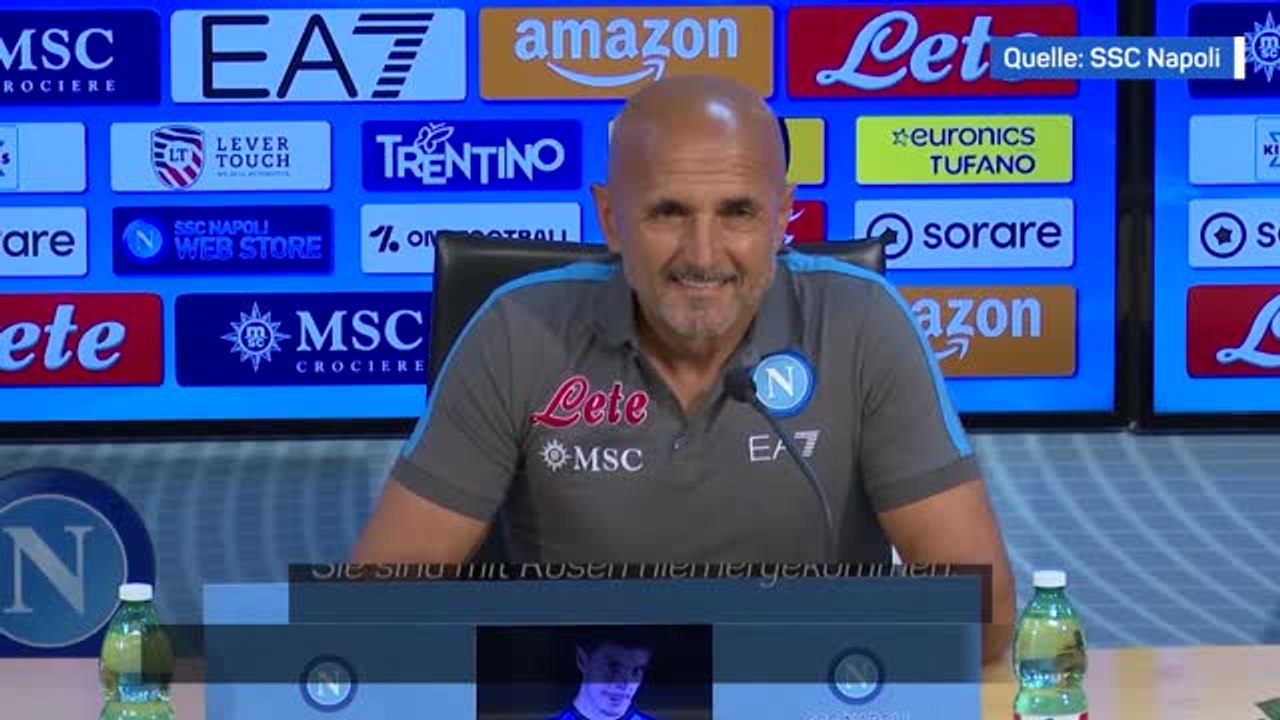 Spalletti gedenkt ermordeten Iranerinnen mit Rosen