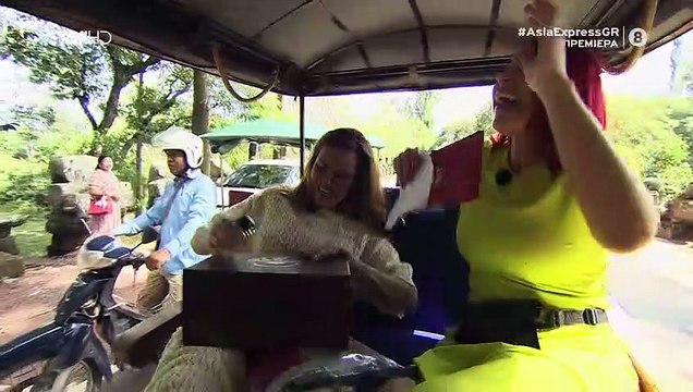 Οι τσιρίδες της Χριστίνας Παππά στο Asia Express και ο εκνευρισμός της 