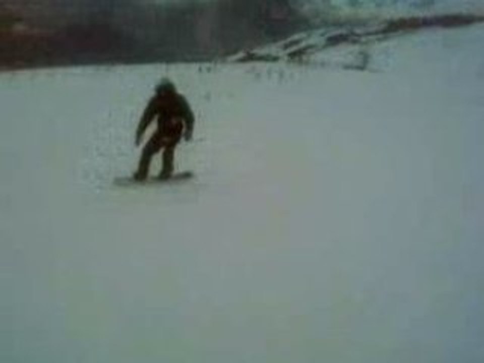 ski a valloire gamelle