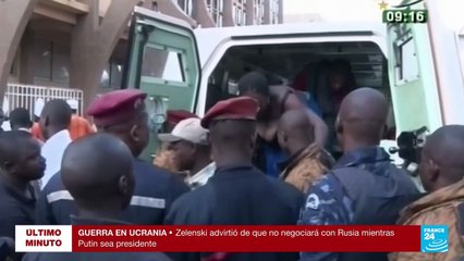 Disparos cerca del palacio presidencial de Burkina Faso en Uagadugú