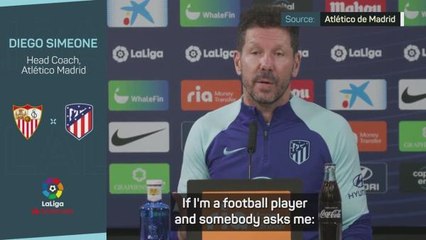 Simeone not bothered about players being distracted by World Cup