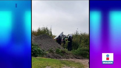 Desplome de avioneta deja tres muertos en Otzolotepec, Edoméx