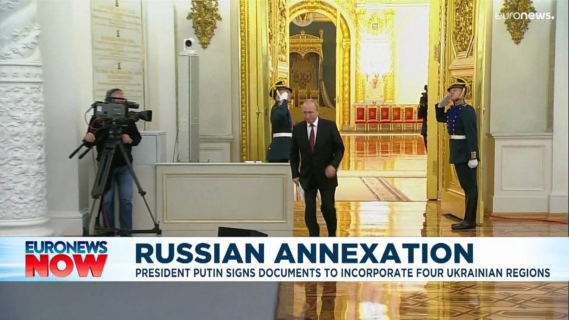 Ukraine war: Russia illegally annexes four regions in east Ukraine