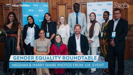 Meghan Markle and Prince Harry Share New Photos from Gender Equality Roundtable During U.K. Visit