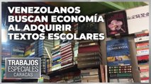 Venezolanos buscan economía al adquirir textos escolares  - Especiales VPItv
