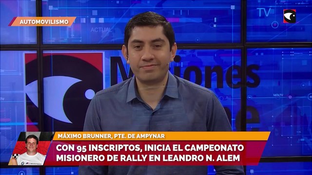 Con 95 inscriptos, inicia el campeonato misionero de rally en Leandro N. Alem CT