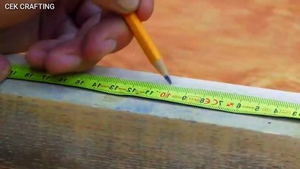 Ide kreatif 12 !! how to make holes in wood easily