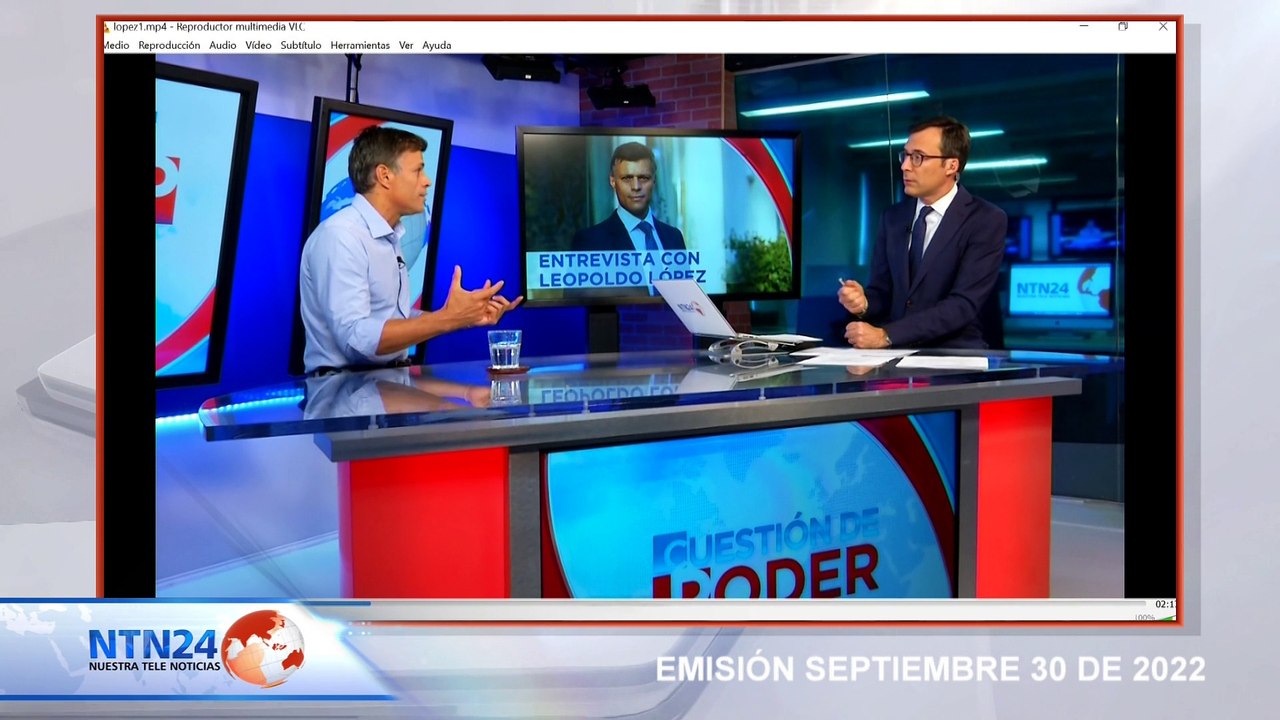 Leopoldo López en NTN24