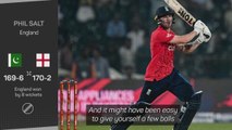 Salt proud of unbeaten match-winning knock as England level series