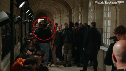 Victoria Beckham  breaks down in tears affter her Paris  fashion show