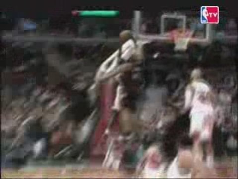 Samuel Dalembert Block On Luol Deng on his way