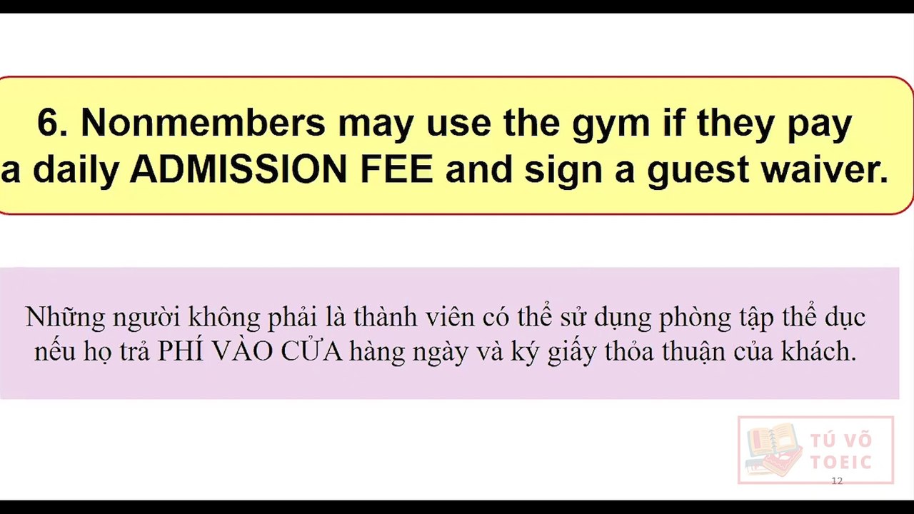 Học từ vựng  - Test 7- Part 5,6